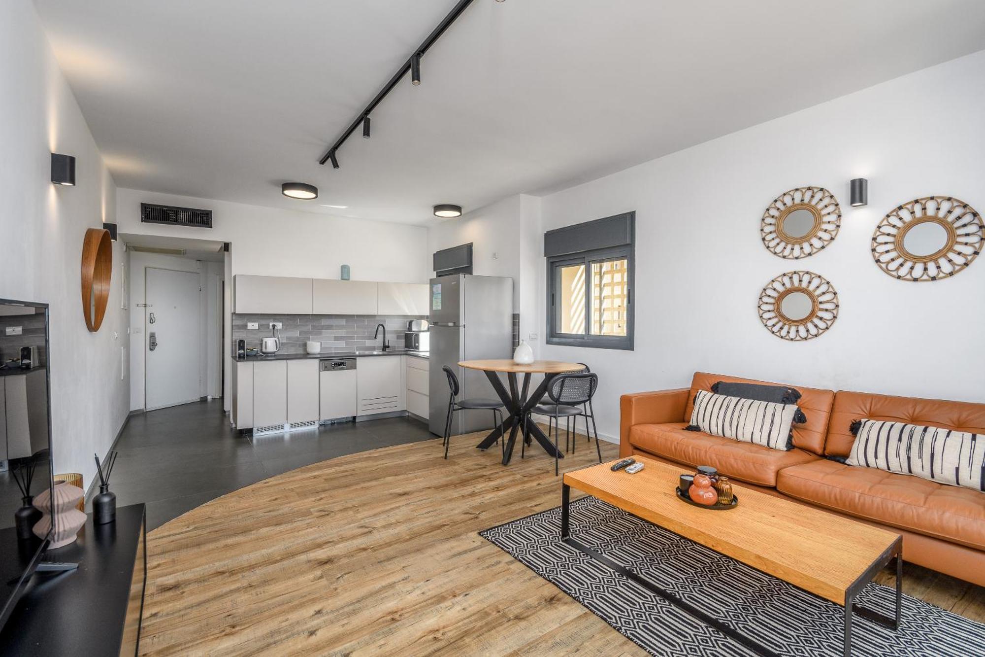 特拉维夫Modern & Sunny 1 Bdr W Balcony And Parking公寓 外观 照片