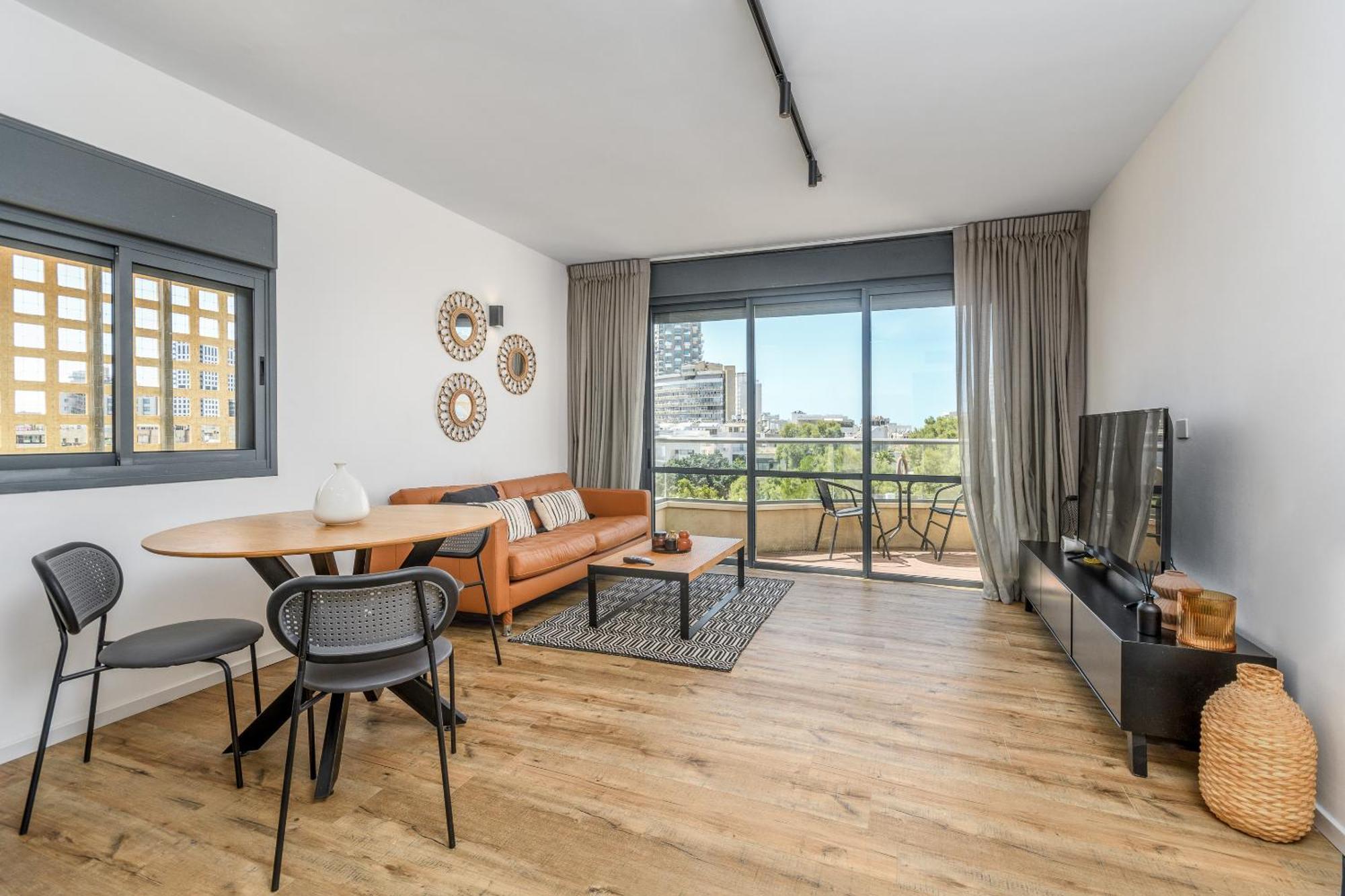 特拉维夫Modern & Sunny 1 Bdr W Balcony And Parking公寓 外观 照片